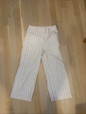 Veronica Beard Wide-Leg Stripe Pants -
